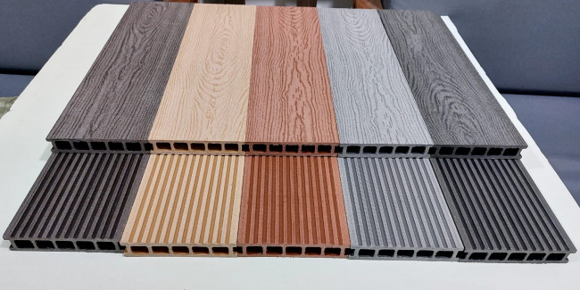 Террасная доска дпк Latitudo Евро Антрацит